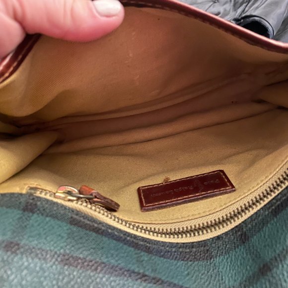 🌟VINTAGE🌟 Polo by Ralph Lauren Blackwatch Plaid Crossbody Bag - Picture 10 of 15